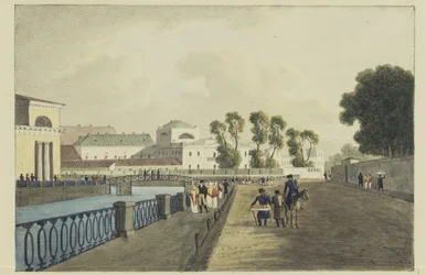Apraksinin talo Fontankajoen varrella, 1821-1822