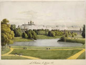 Katariinan palatsi Tsarskoje Selossa, 1821-1822