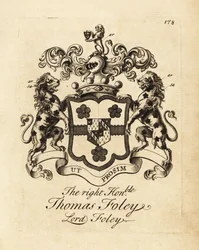 Oikeanpuoleisen vaakuna, Thomas Foley, Lord Foley