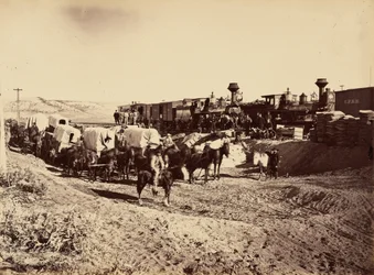 Lautanen 27. Huoltojunat,1869 (kuva)