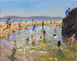 Rock pool. Tenby, 2016