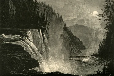 "High Falls", 1872.