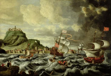 Satamakohtaus, mahdollisesti Genova