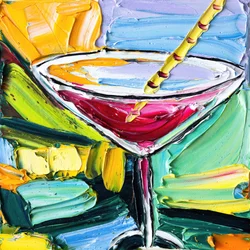 Vibrant Martini-sekoitus