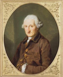 Mies nimeltä Sir Robert Hervey, noin 1780