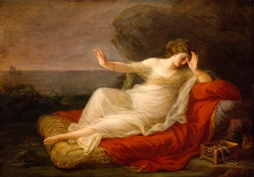 Theseuksen Naksokselle hylkäämä Ariadne, 1774