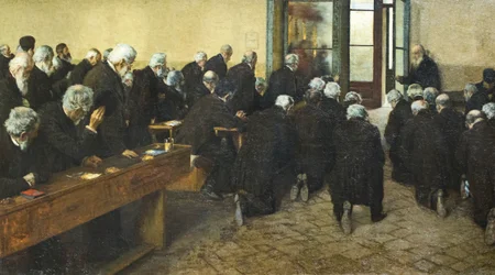 Viaticum, 1884 (öljy kankaalle)