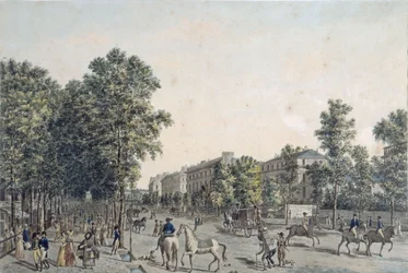 Grands Boulevards vuonna 1804