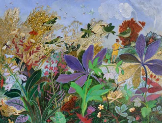 Burning Off, 2014 (akryyli)