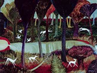 Gesso puussa, 2005 (akryyli)