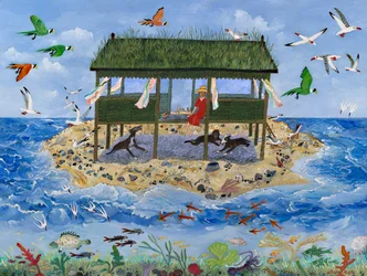 Seitsemäs taivas, 2013 (akryyli)