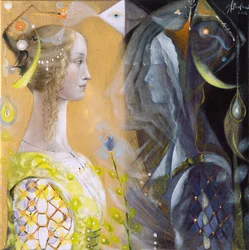 Skorpioni, 2006 (öljy belgialaiselle pellavalle)