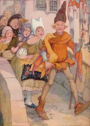 Tyhmyri ja hänen kultainen hanhensa, 1937
