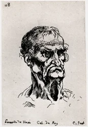 Piirustus Leonardo de Vincin mukaan, 1710-1765 1924