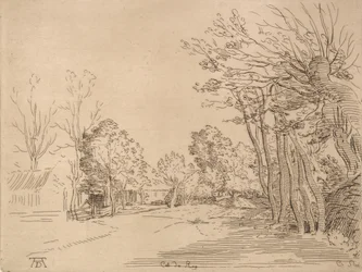 Maisema Durer.n.d.:n jälkeen.