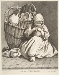 Keramiikkakauppias, 1738.