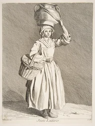 Nuori maitotar, 1737.
