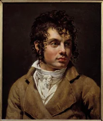 Miehen muotokuva Anne Louis Girodet de Roucy-Triosonin maalaus (Anne-Louis Girodet de Roucy Trioson