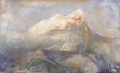 Montagna Mia, n. 1923 (öljy kankaalle)
