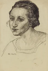 naisen muotokuva