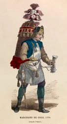 Kookosmyyjä vuonna 1774 - yksityinen kokoelma