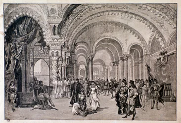 Giuseppe Verdin oopperan Otellon ensiesitys Teatro alla scalassa