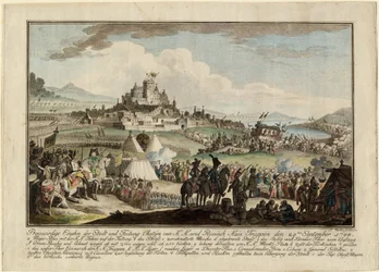 Guerre russo-turque de 1787-1792 - Venäjän armeija valtasi Khotynin 29. syyskuuta