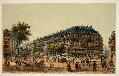 Pariisi 1874: Boulevard des Capucines, yksityinen kokoelma