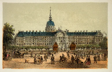 Pariisi 1874: Hotel des Invalides, yksityinen kokoelma