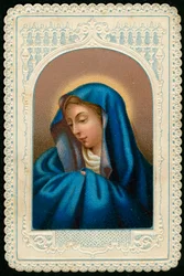 Hurskas kuva: Neitsyt Maria (kaiverrus)