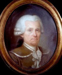 Alexis de Magnyn (1712- 1777) muotokuva - ranskalainen optikko - nimetön maalaus, Tiedeakatemia