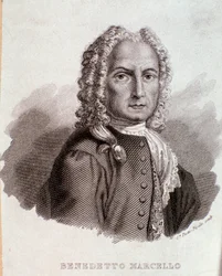 Benedetto Marcellon muotokuva (kaiverrus)