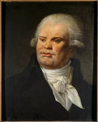 Georges Dantonin (1759 - 1794) muotokuva puhujasta ja poliitikosta. Anonyymi maalaus 1700-luvulta. Öljy kankaalle. Mitat: 0,61 x 0,49 m. Pariisi, Musee Carnavalet.