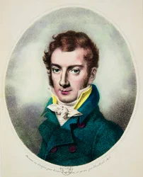 Itävaltalaisen viulistin ja säveltäjän Joseph Maysederin (1789-1863) muotokuva, Privee Collection