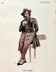 Schaunardin muotokuva, Puccinin La boheme (1892-1895)