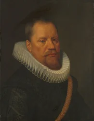 Miehen muotokuva, noin 1615-1620 (öljy paneelille).