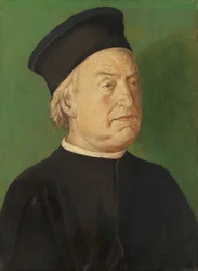 Miehen muotokuva, n.1910 (öljy paneelille)