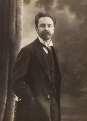 Säveltäjä Aleksanteri Skrjabinin (1872-1915) muotokuva