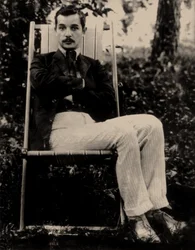 Sacha Tchorny - Muotokuva runoilijasta Sasha Chornysta (1880-1932), Anonymous . Valokuva