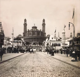 Vuoden 1900 maailmannäyttely - Universelle de 1900 -näyttely Pariisissa: Le Trocadero - yksityinen kokoelma
