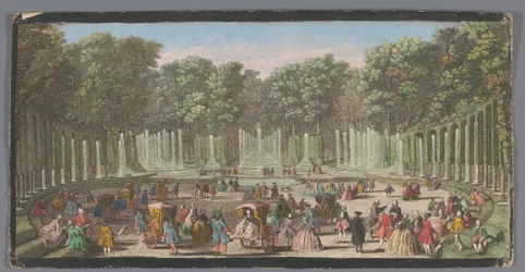Näkymä Water Theatre Groveen, Versailles