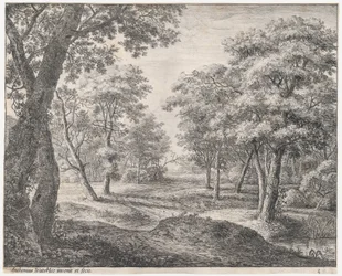 Tie metsän läpi, 1600-luku.