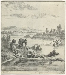 Kalastajat joella