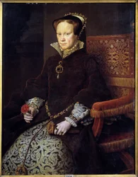 Kuningatar Mary I Tudorin muotokuva
