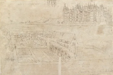 Richmondin palatsin ja Privy Gardensin joen rintama, 1550-luku