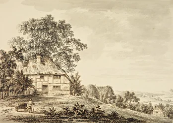 Country Scene (muste paperille)