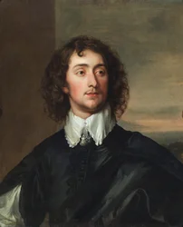 Sir Thomas Hanmerin muotokuva. (öljy kankaalle)