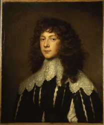 Eversti Lord Charles Cavendish (öljy kankaalle)