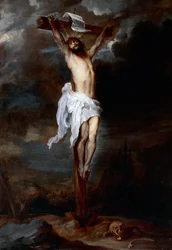Ristiinnaulitseminen, noin 1621-1625, Anton van Dyck (1599-1641), öljy kankaalle