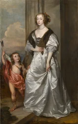 Lady Mary Villiers, myöhempi Richmondin ja Lennoxin herttuatar (1622-1685), sekä Charles Hamilton, lordi Arran, noin 1637